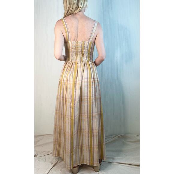 CHRISTY DAWN Gwen Plaid Dress Honey NWT US MEDIUM - Picture 5 of 16